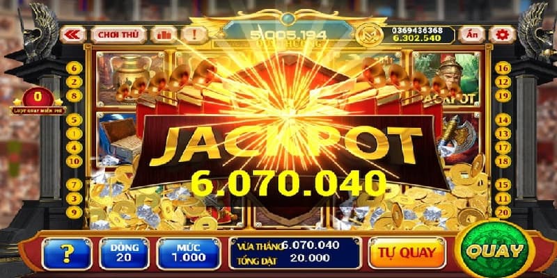 Quay trúng Jackpot đổi đời